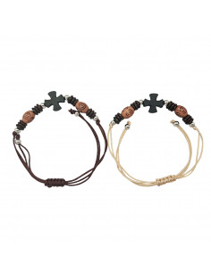 Pulsera Madera Ajustable...