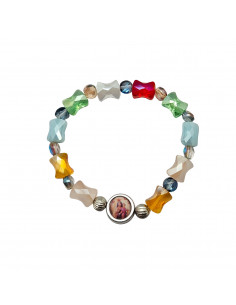 Pulsera cristal irregular...