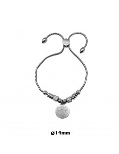 Pulsera acero San Benito...