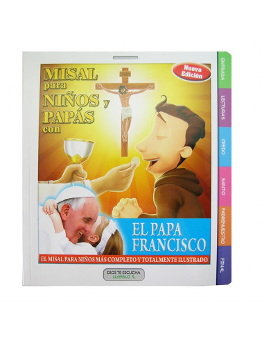 Misal Para Niños Y Padres Con El Papa...