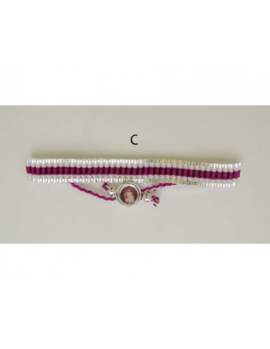 Pulsera De Hilo Y Rollos Redondos...