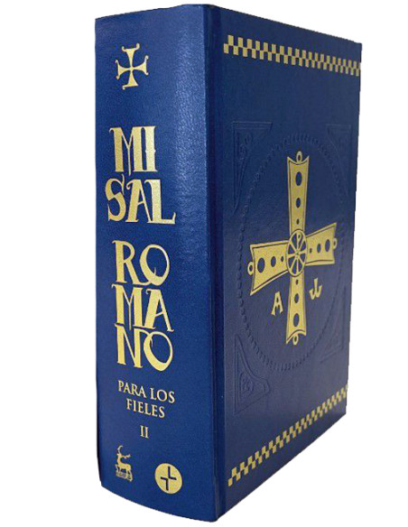 Misal Romano Para Los Fieles 2 Azul Nueva Edicion 2022