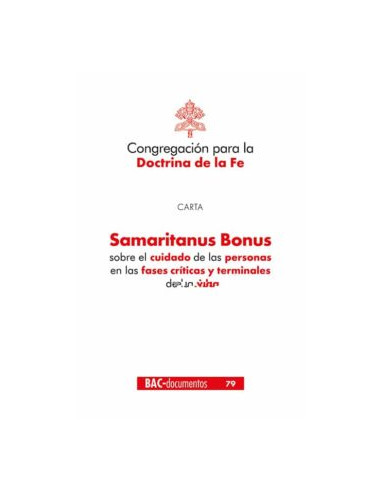 Samaritanus Bonus Sobre El Cuidado De...
