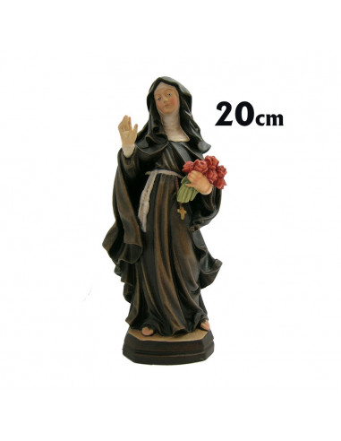Santa Teresa Lisieux Con Rosas 20Cm...
