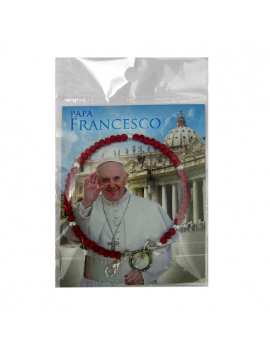 Brazalete Perfumado 3mm Papa Francisco En Blister