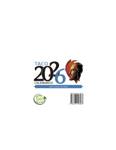 Taco Corazon De Jesus 2026 Sobremesa...