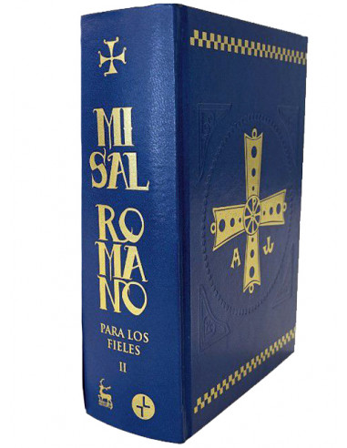 Misal Romano Para Los Fieles 2 Azul...