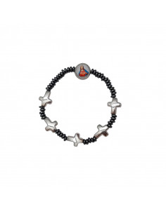 Pulsera Elastica Ematite...