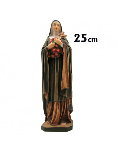 Santa Teresa De Lisieux 25Cm Madera...
